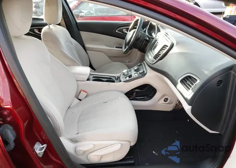 2015 Chrysler 200 Limited from USA, damaged, VIN 1C3CCCAB0FN526103